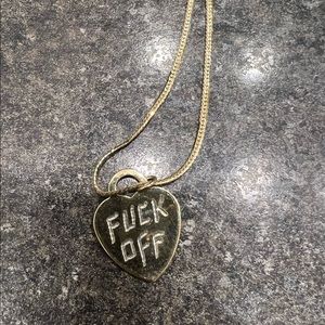 Vanessa Mooney F*ck Off Necklace